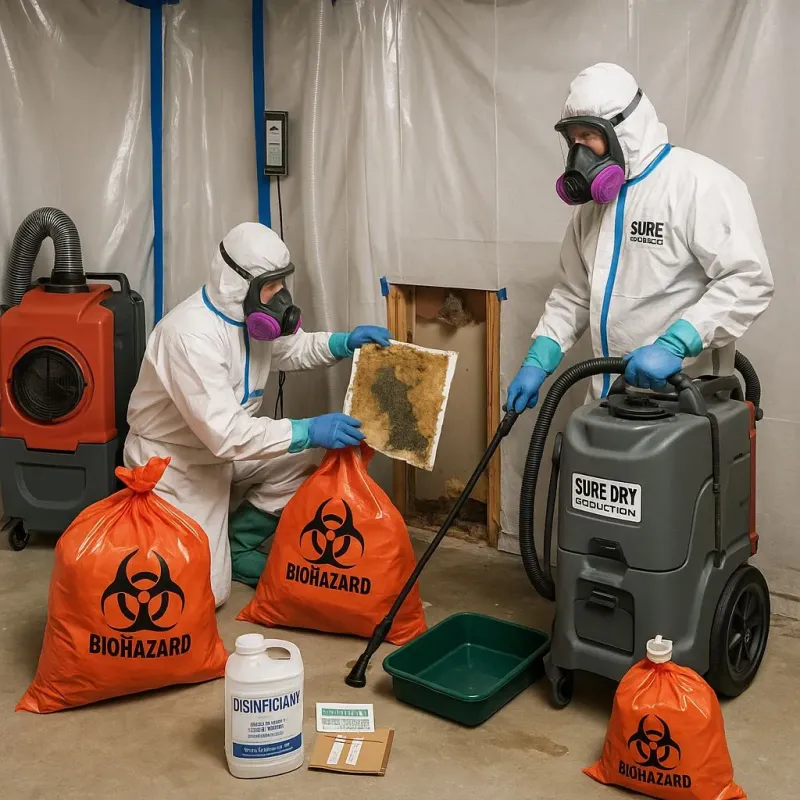 Contaminated Water Handling Protocols process in Goodhue, MN